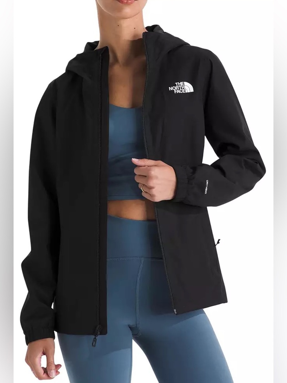 The North Face Women’s Quest DryVent Rain Jacket M Lightweight Hooded Outdoor